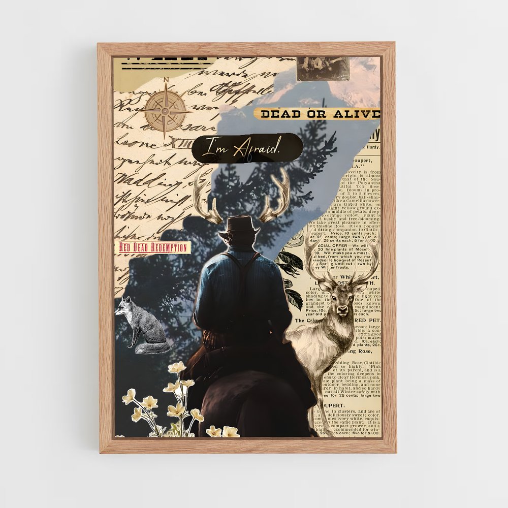 Poster Red dead – affiche Red Dead Redemption (vue 4)